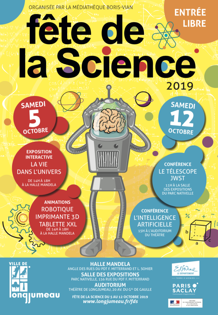 Affiche Fête de la Science 2019